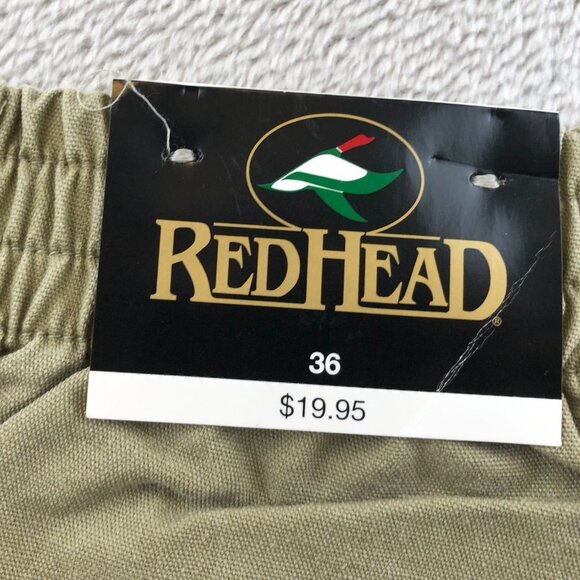 NWT Red Head Mens Cargo Shorts Size 36 Relaxed Fit Khaki Outdoors Utility Casual - Picture 6 of 12